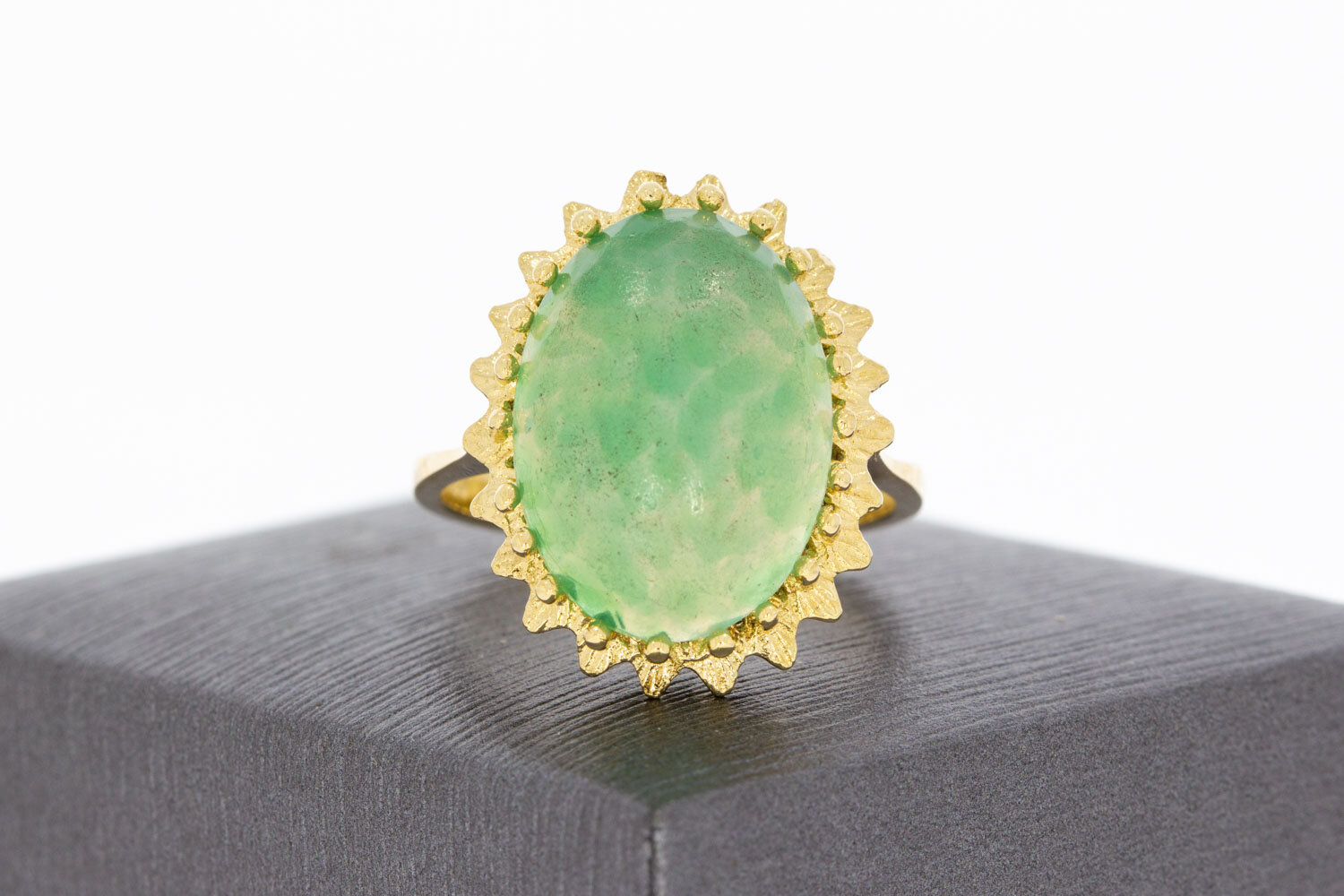 Vintage 585 Gold Ring Damen - Ringgr&ouml;&szlig;e 60