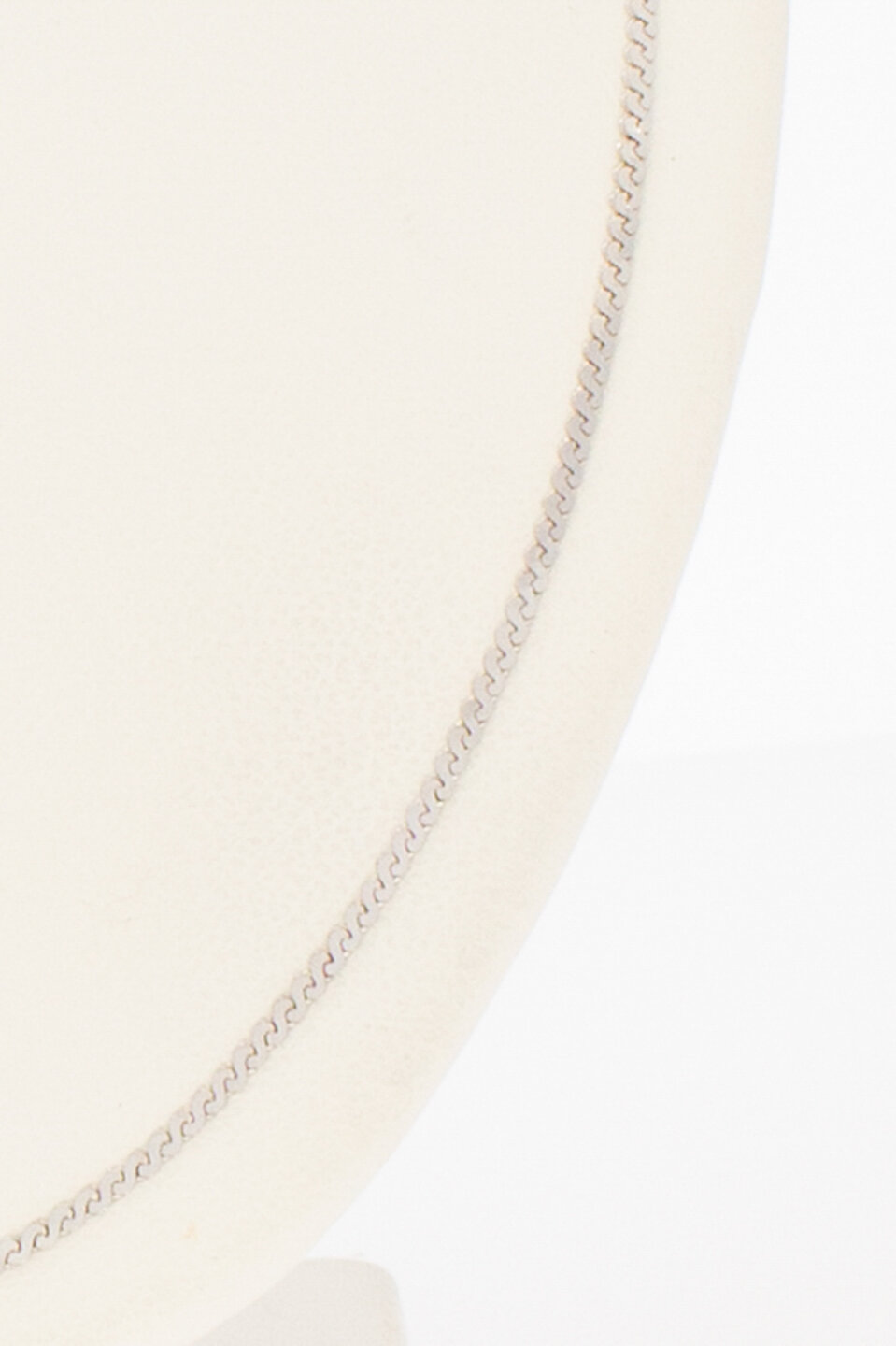 18 Karat Wei&szlig;gold Fantasiekette Damen - 50,7 cm