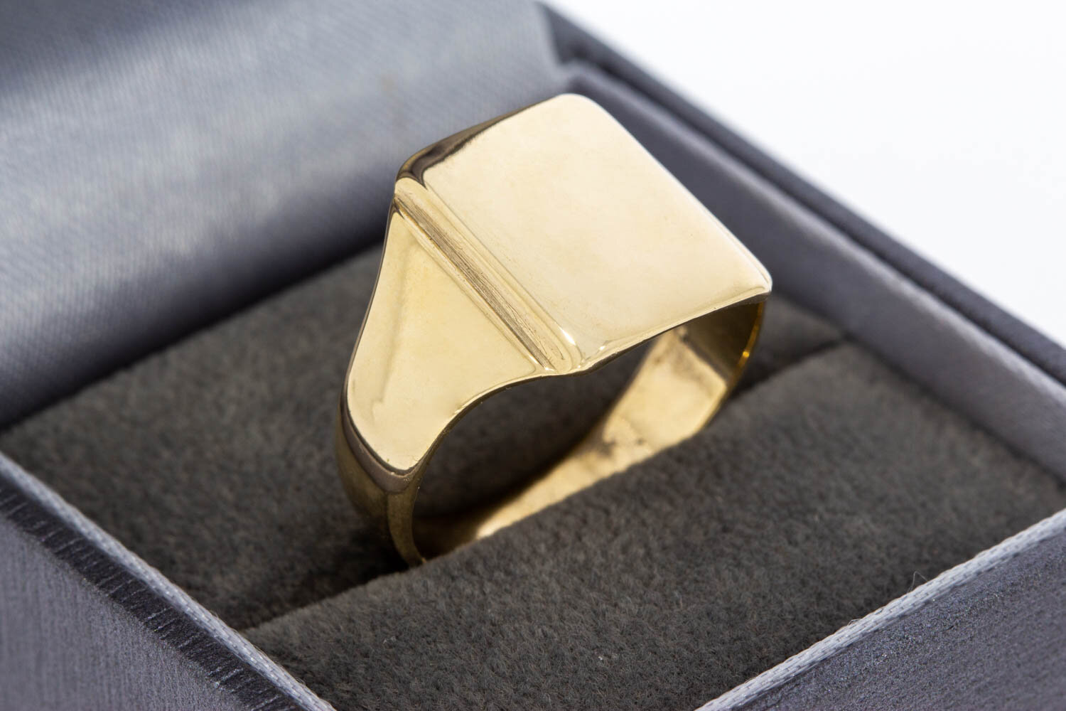 Vintage 585 Gold Siegelring - Ringgr&ouml;&szlig;e 61
