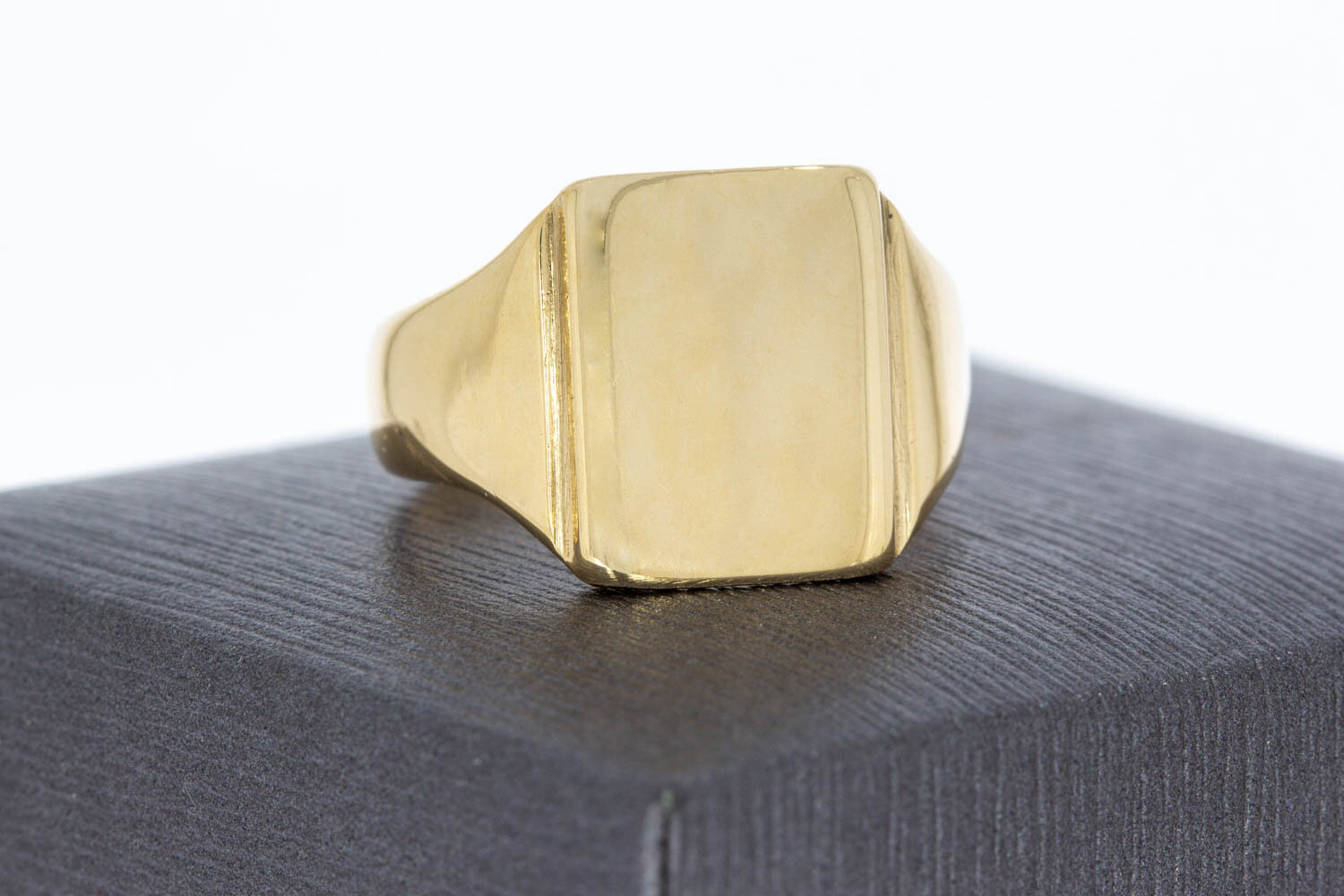 Vintage 585 Gold Siegelring - Ringgr&ouml;&szlig;e 61