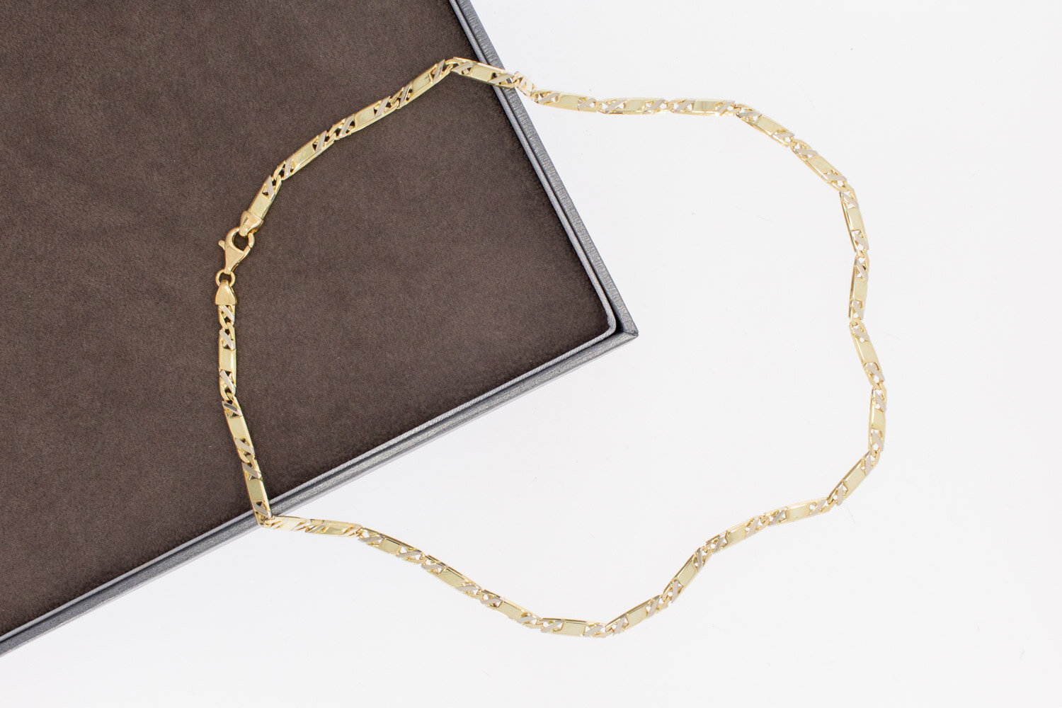 585 Gold Kette Damen - 45,6 cm