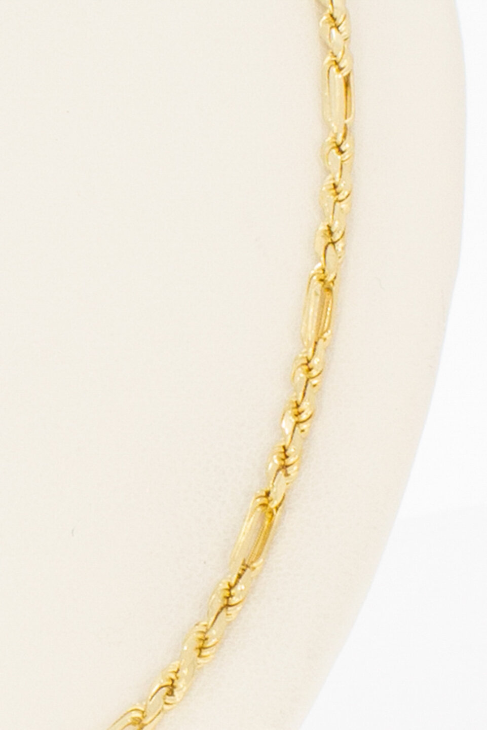 585 Gold Kordelkette Damen - 44 cm