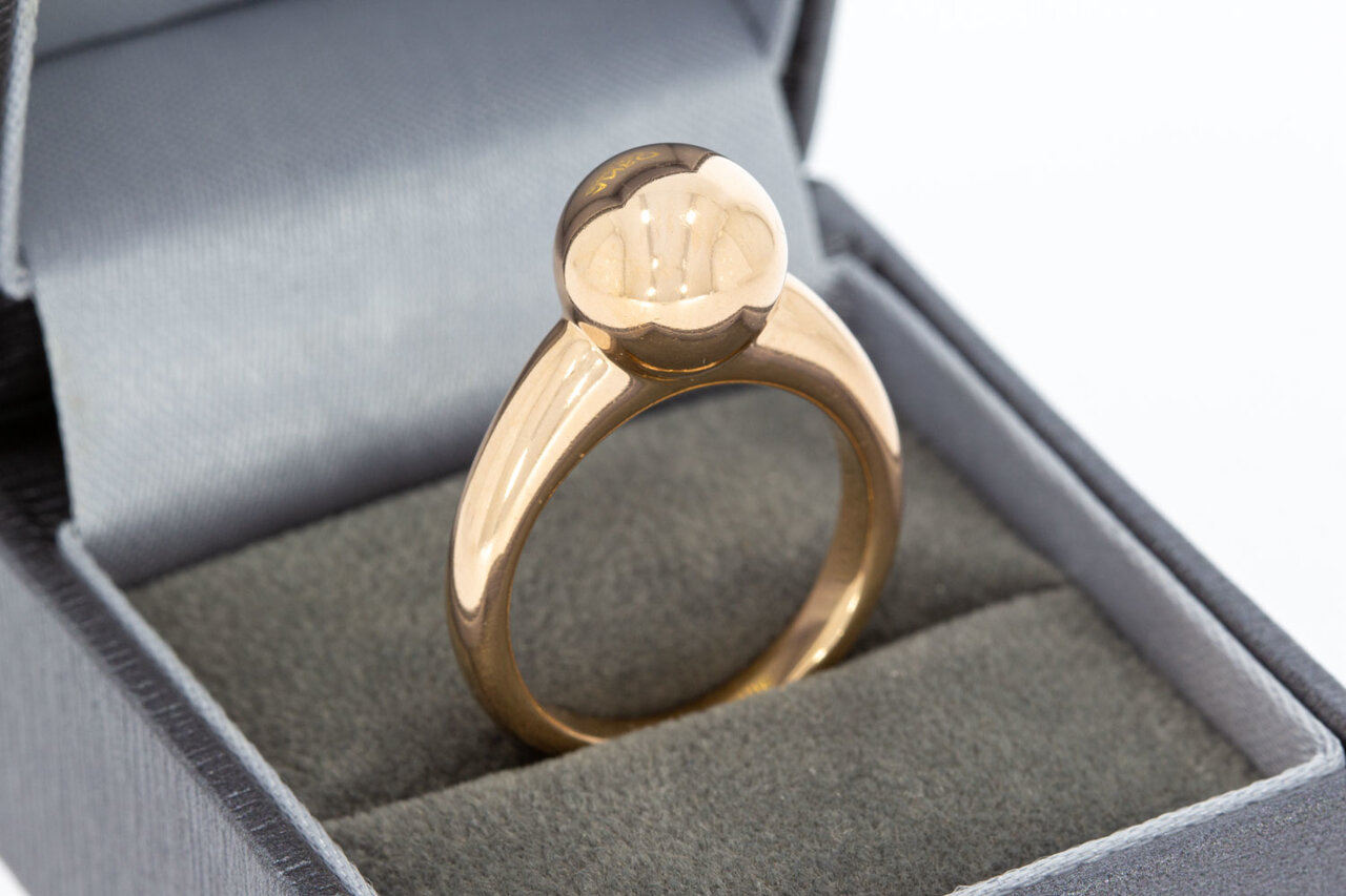 18 Karat Ros&eacute;gold Ring Damen - Ringgr&ouml;&szlig;e 55