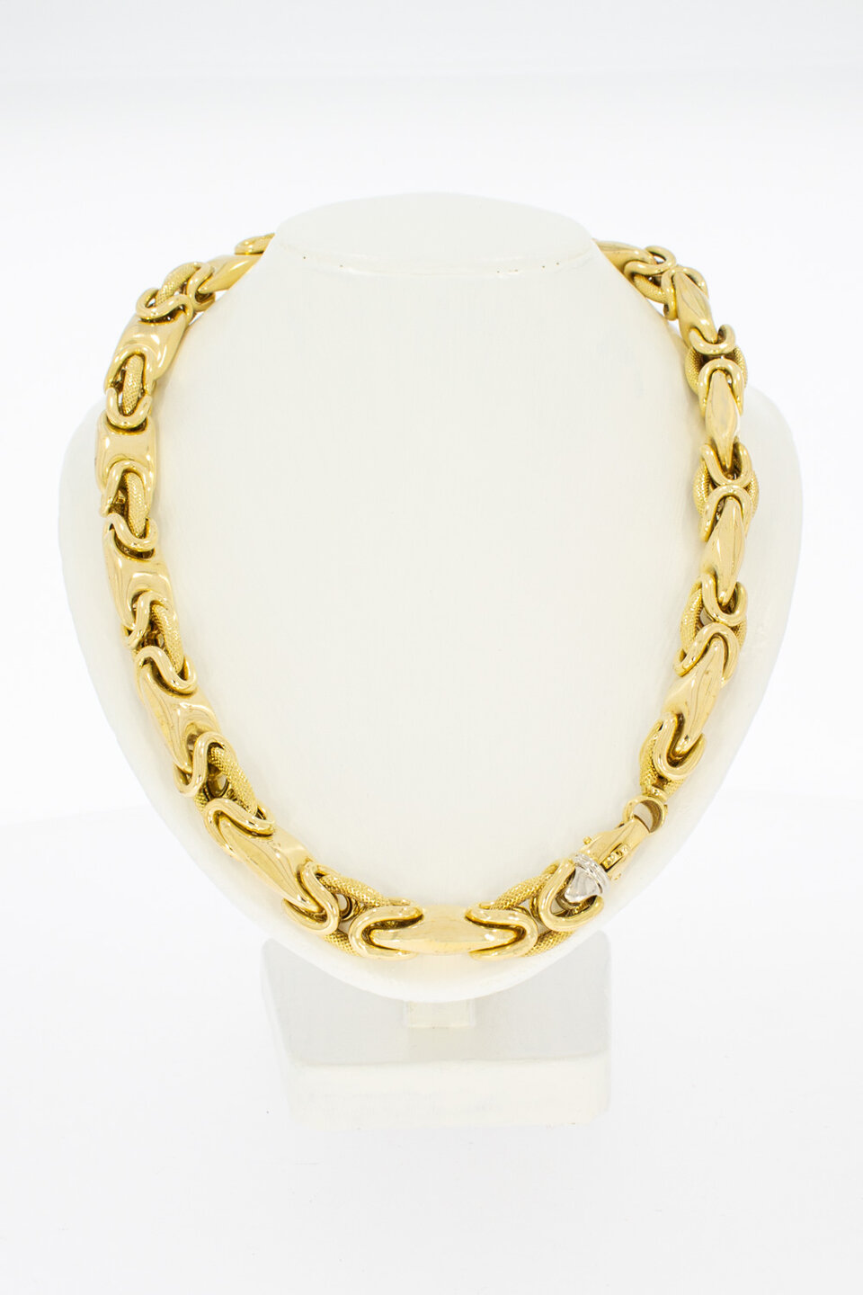 18 Karat Gold K&ouml;nigskette Magnum Herren - 65 cm