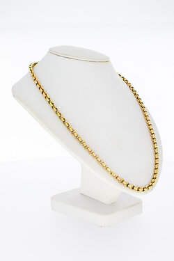 14 Karat gelb Gold Anker Kette - 44,5 cm