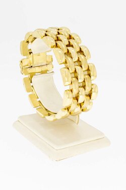 14 Karat Gold Barrenarmband - 18,5 cm
