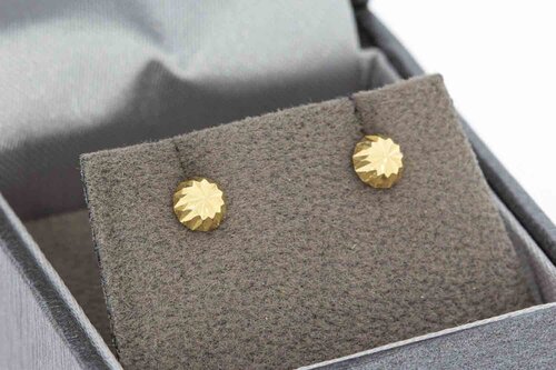 14 Karat Gold Damen Ohrstecker - 4,8 mm