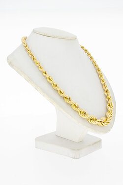 18 Karat Kordel Goldkette - 62,2 cm
