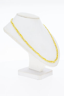 18 Karat Falkenauge Goldkette - 44 cm