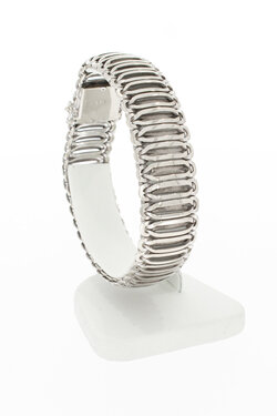 14 Karat Weißgold Armband - 19,8 cm
