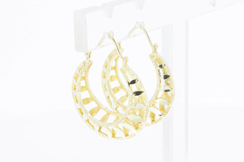 14 Karat Gold Damen Ohrhänger - 23,2 mm