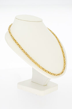 Byzantinische Goldkette 14 Karat &ndash; 69 cm