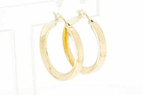 14 Karat Gold Damen Ohrringe - 2,8 cm