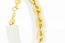 Anker armband 18 Karaat gouden - 20,3 cm