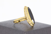 Vintage Dames ring 14 karaat goud - 17,7 mm