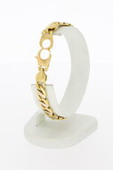 18 Karaat gouden Valkoog armband - 19,5 cm