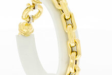 18 Karaat gouden Anker armband - 21,6 cm