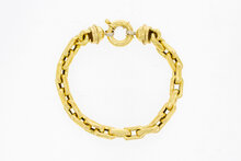 18 Karaat gouden Anker armband - 21,6 cm