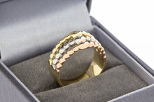 Band ring 14 karaat goud - 18,3 mm