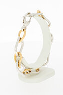 18 Karaat gouden design armband - 20,4 cm