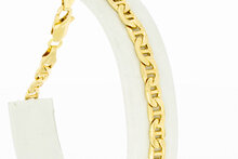 Anker armband 18 Karaat goud - 20,5 cm