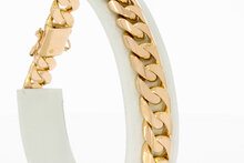 18 Karaat gouden Gourmet armband - 20,2 cm