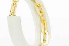 18 Karaat gouden Anker armband - 19,5 cm