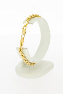 Kordel Armband 14 Karat Gold - 19,7 cm