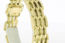 Goldbarren Armband 14 Karat - 19,8 cm