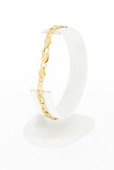 14 Karaat gouden Valkenoog armband - 19,8 cm