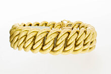 Geflochtenes Armband 18 Karat Gold - 20,5 cm