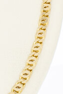 Falkenauge Halskette 14 Karat Gold - 52,4 cm