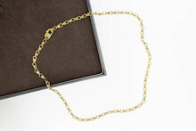 Fantasy Halskette 18 Karat Gold - 50,5 cm