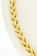 18 Karat Fuchsschwanzkette aus Gold &ndash; 45,7 cm
