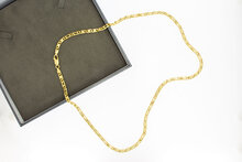 18 Karaat Valkoog ketting goud - 59,2 cm