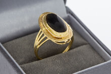 Vintage Granat Ring 750 Gold - 17,8 mm