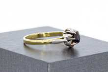 Saphir Ring 18 Karat Gold - 17,9 mm