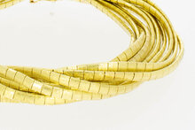 750 Gold Geflochtenes Damen Armband - 18,9 cm