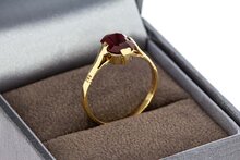 Rubin Pinky Ring 18 Karat Gold &ndash; 16,8 mm