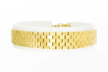 14 Karat Goldbarren Armband - 17,2 cm