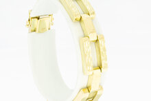 585 Gold Glieder Armband - 17,4 cm