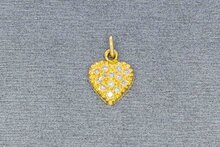 750 Gold Ketten Anh&auml;nger mit Diamant