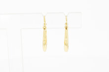 14 Karaat geel gouden Creolen  - 17,9 mm