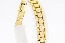 14 Karat Gold Gliederarmband - 20,5 cm