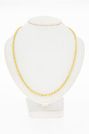 Gold Kordelkette 14 Karat - 46,7 cm