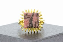 Vintage Rhodolit Ring 14 Karat - 17,4 mm
