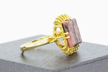 Vintage Rhodolit Ring 14 Karat - 17,4 mm