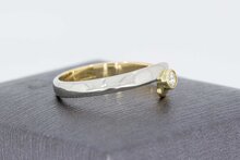 Diamantring 14 Karat Gold - 18,6 mm