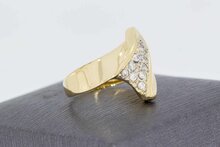 Zirkonia Damen Goldring 585 - 17,1 mm