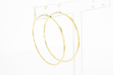 Damen Ohrringe14 Karat Gelbgold - 4,3 cm
